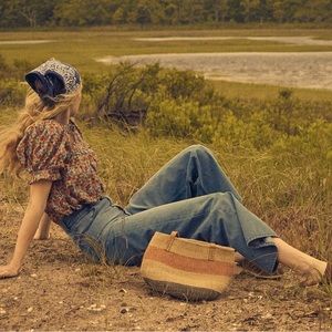 NWOT DÔEN Frances Top in Wildflower Meadow, XS